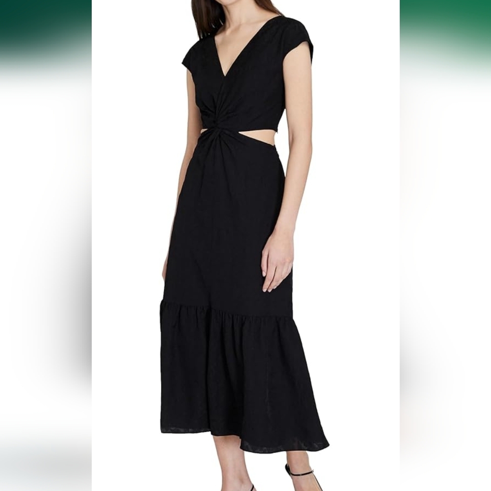 NWT Club Monaco Women's Twist Front Cut Out Dress Size 8